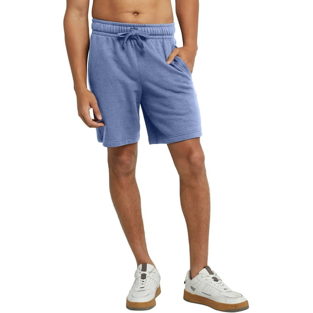 Hanes Men's Fleece Sweat Shorts Originals Pockets Mideweight Soft 8