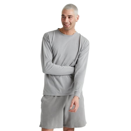 Hanes Originals Men's & Tall Men's Garment Dyed Long-Sleeve T-Shirt, Sizes S-4XLT