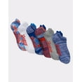 thumbnail image 1 of Hanes Originals Men's Heel Shield Socks, Moisture Wicking, 6-Pairs Blue Allure 6-12, 1 of 5
