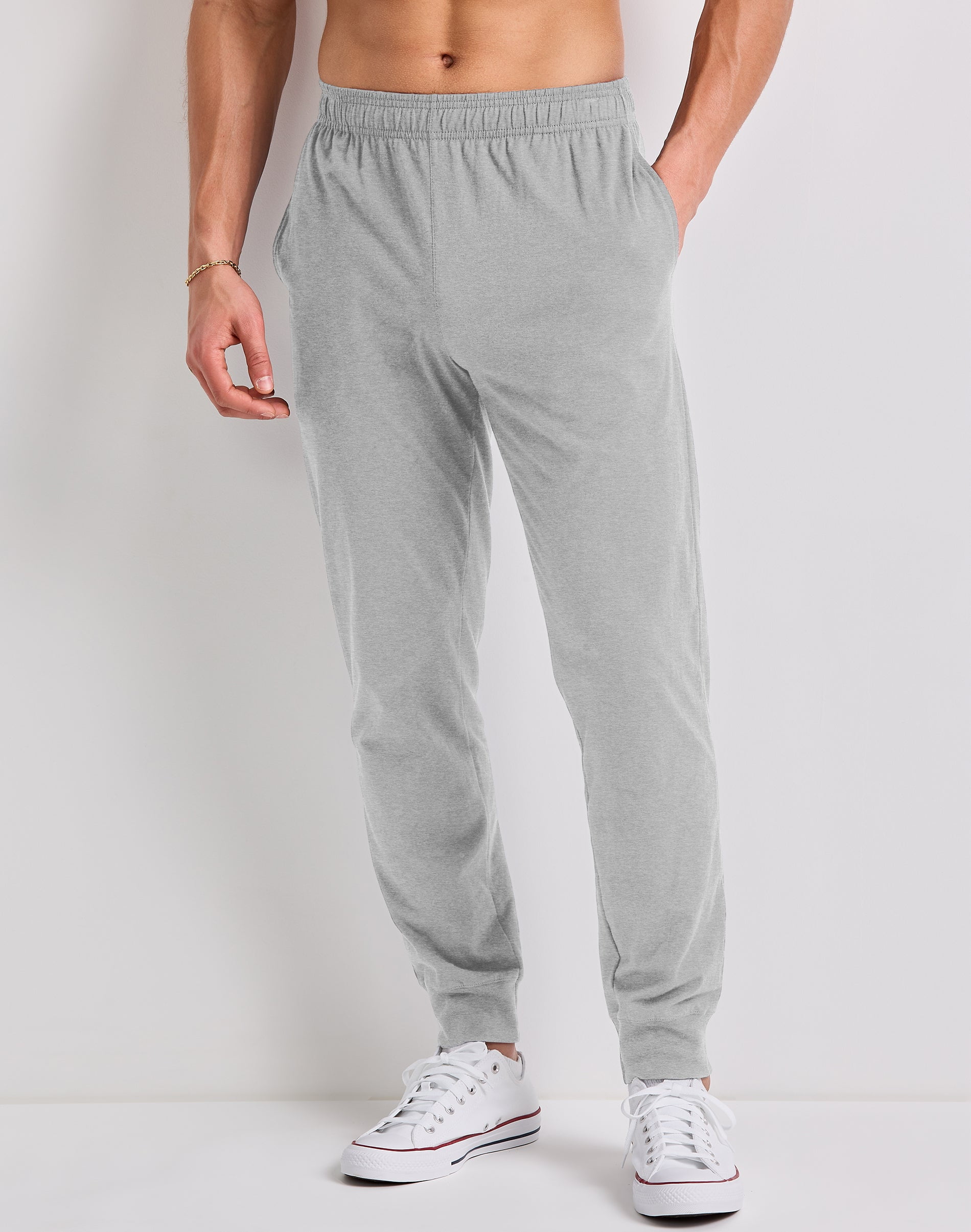 0600~ALL STAR Fleece Cotton Joggers with 3 Pockets main image 1