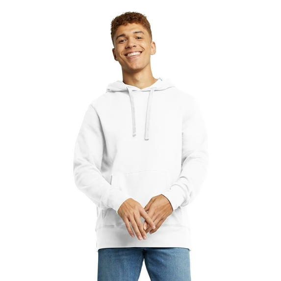 Hanes Originals Men's Midweight Fleece Pullover Hooded Sweatshirt, Sizes S-2XL