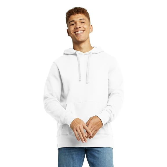 Hanes Originals Men's Midweight Fleece Pullover Hooded Sweatshirt, Sizes S-2XL