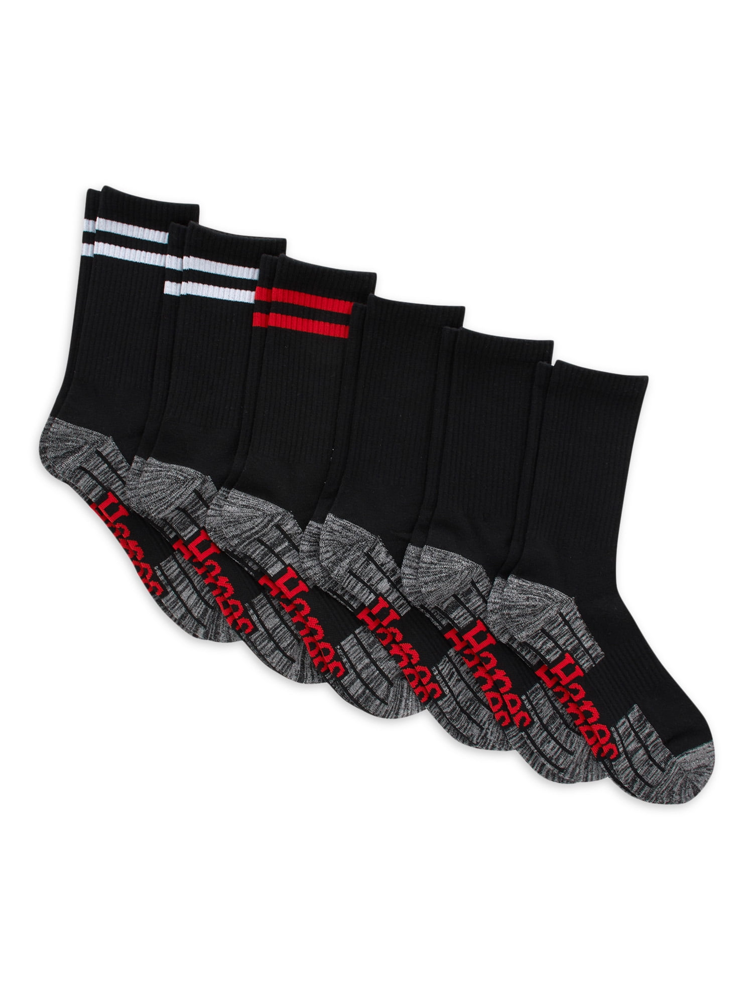 Amazon.com: Hanes mens Max Cushion Socks, Available in 6 and
