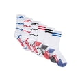 thumbnail image 1 of Hanes Originals Men's Moisture Wicking Crew Socks, 6-Pack, 1 of 6