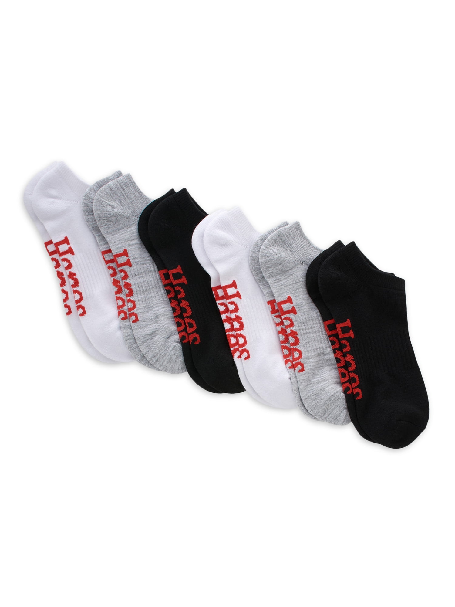 Hanes Originals Men's No-Show Socks, Moisture Wicking, 6-Pair Pack ...