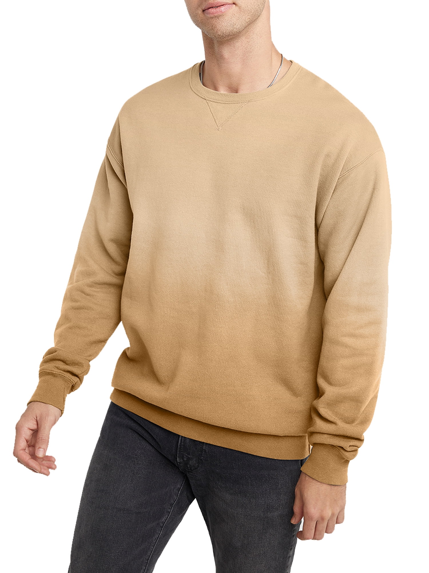Hanes Originals Men's Ombre Dye Crew Sweatshirt 