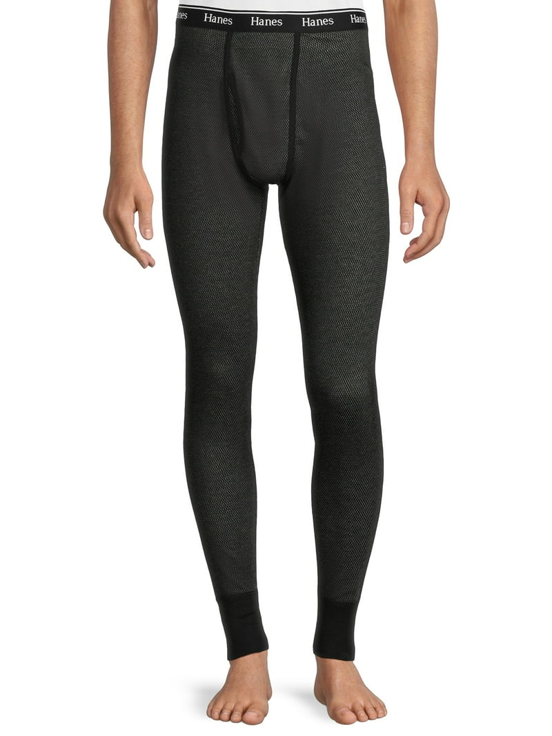 Hanes Originals Men's Raschel Reversible Knit Thermal Bottom