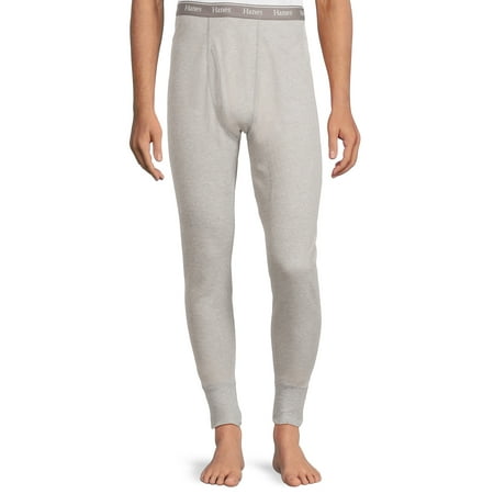 Hanes Originals Men's Raschel Reversible Knit Thermal Bottom, Sizes S-2XL