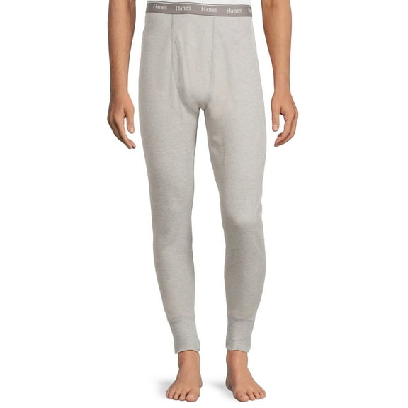 Hanes Originals Men's Raschel Reversible Knit Thermal Bottom, Sizes S-2XL