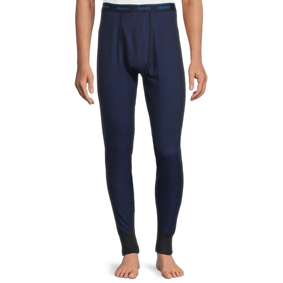 Hanes Originals Men's Raschel Reversible Knit Thermal Bottom, Sizes S-2XL