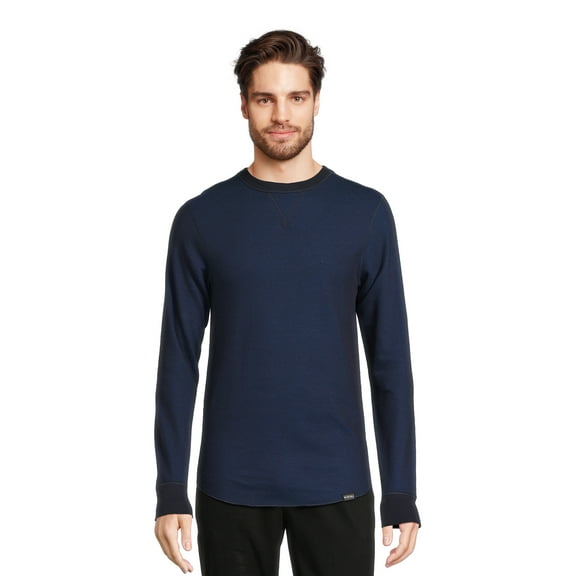 Hanes Originals Men's Raschel Reversible Knit Thermal Bottom, Sizes S-2XL