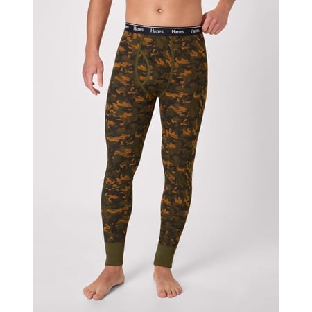 Hanes Men's Thermal Pants Camo 2XL