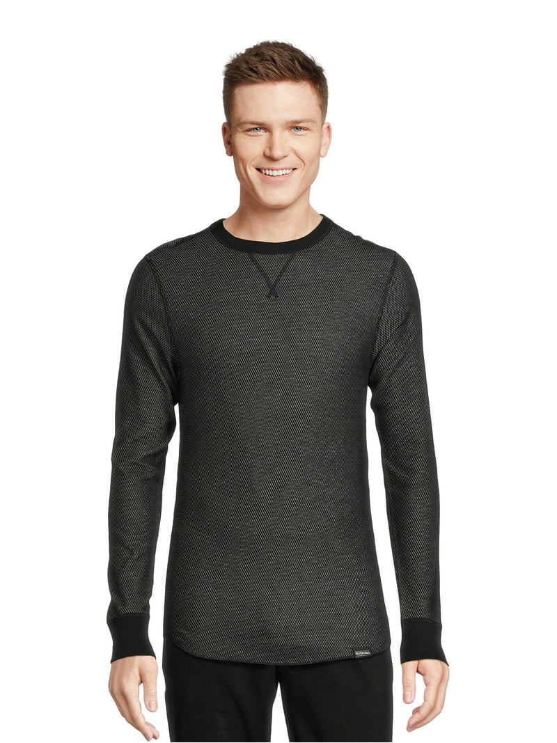 Hanes Originals Men's Raschel Reversible Knit Thermal Top, Sizes S