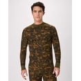 thumbnail image 1 of Hanes Men's Long-Sleeve Thermal Shirt, Reversible, Crewneck Camo M, 1 of 8