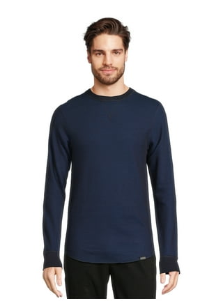 Men s Cold Weather Thermal Base Layers in Mens Cold Weather Clothing Accessories Blue Walmart