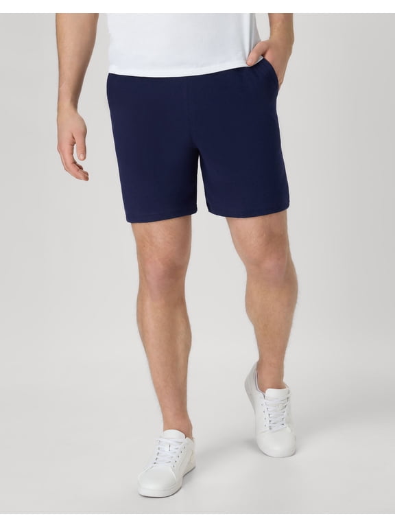 Originals Shorts Men's Gym Workout Pockets Cool Comfortable Cotton 7 Inseam