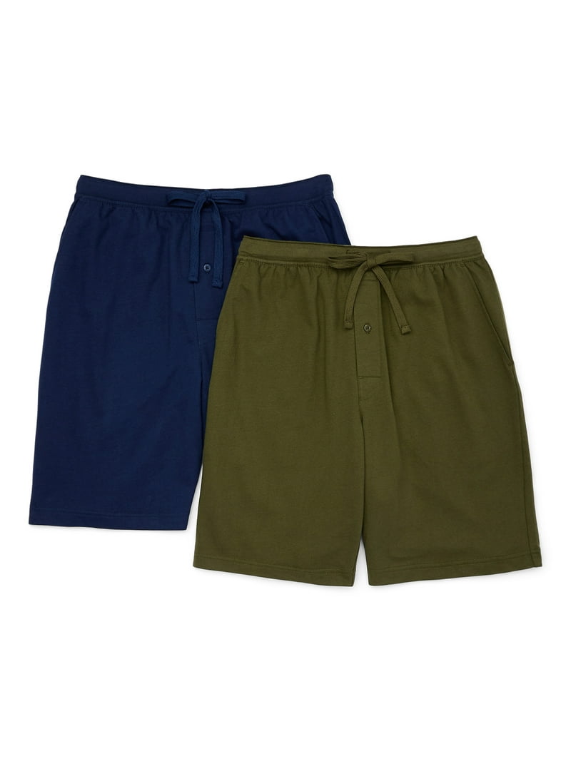 Hanes Originals Men's 100% Soft Cotton French Terry Sleep Shorts