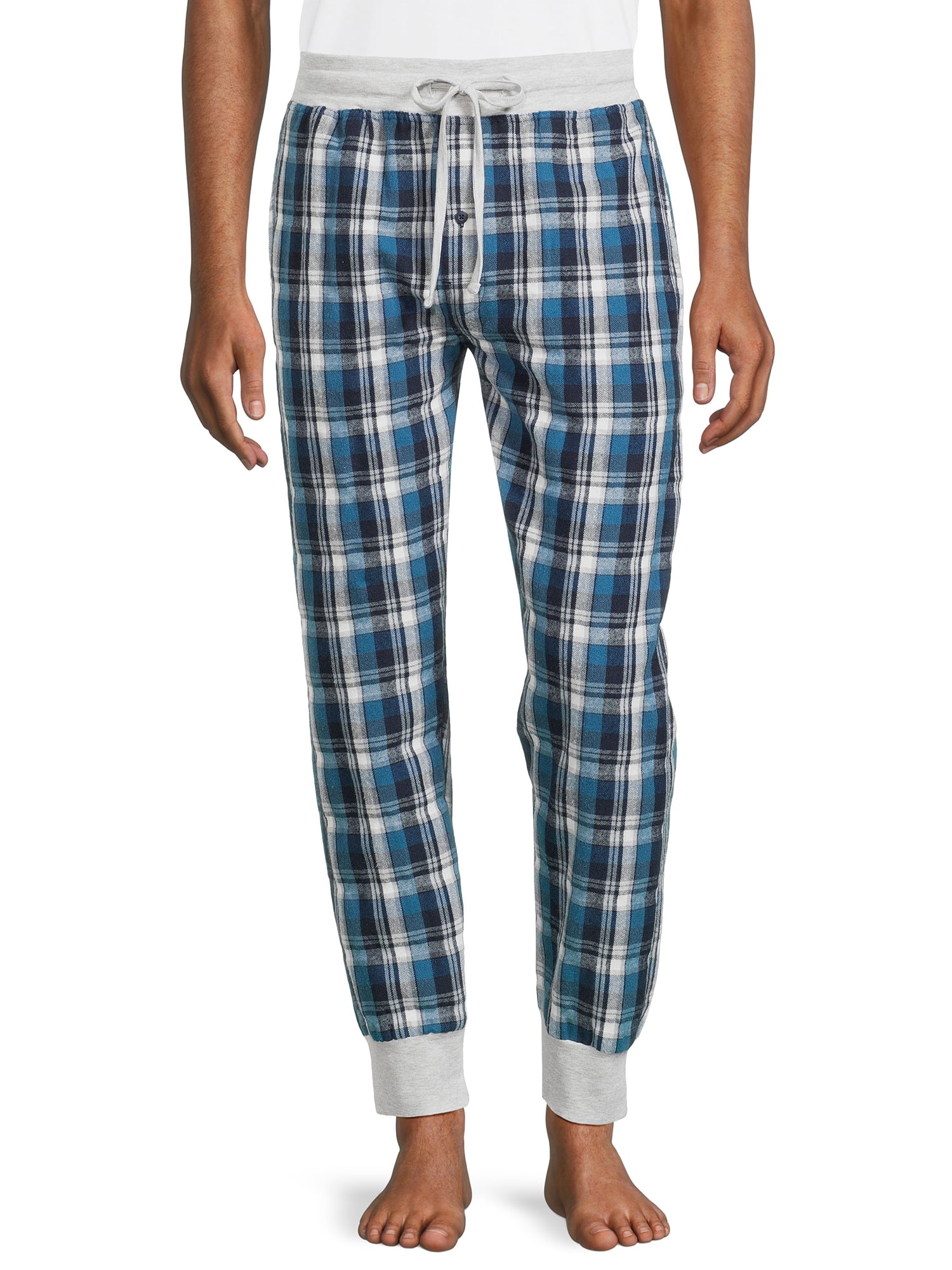 Hanes Originals Men's Soft Flannel Joggers, Sizes S-2XL - Walmart.com