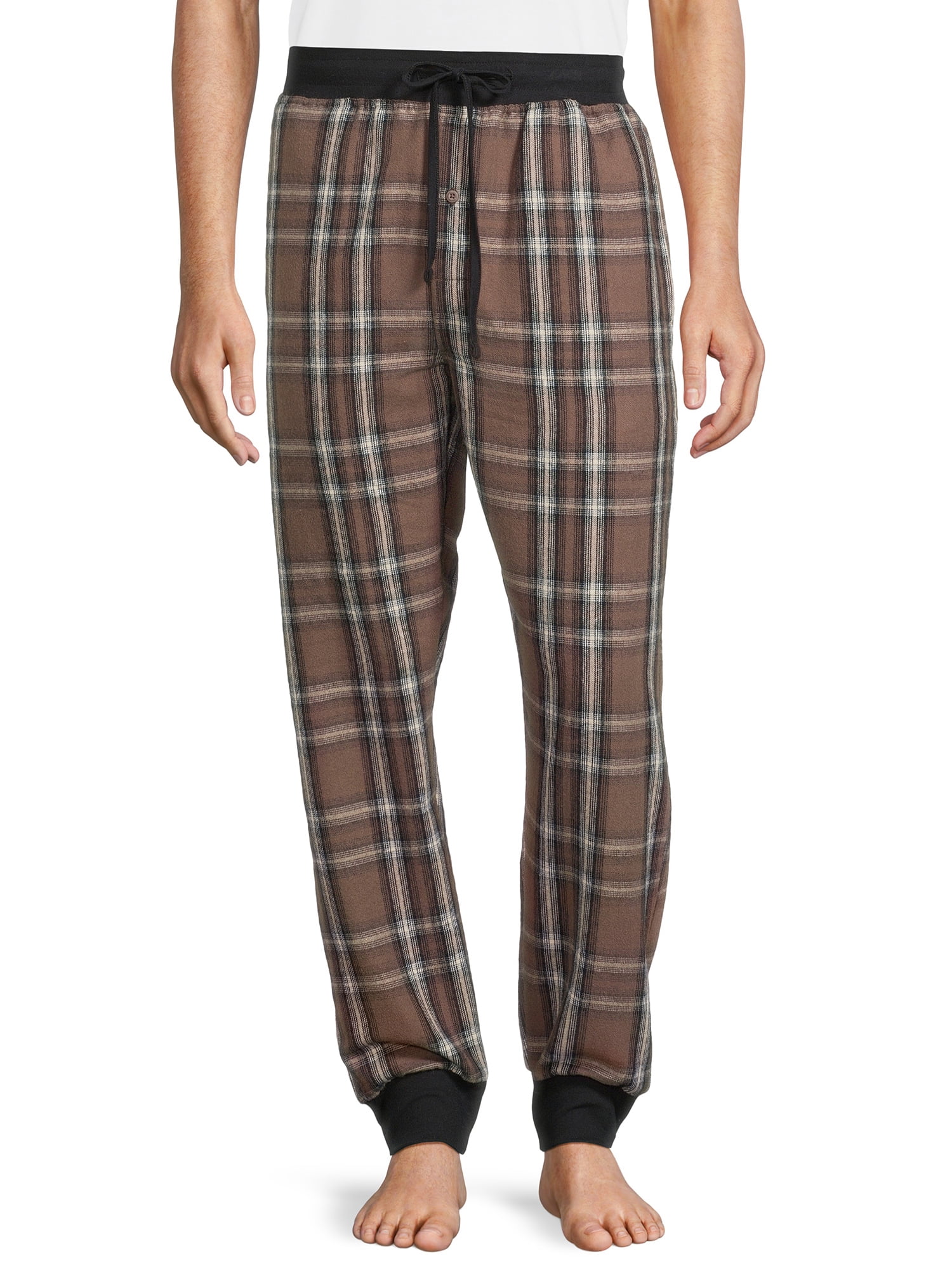 Hanes Originals Men's Soft Flannel Joggers, Sizes S-2XL - Walmart.com