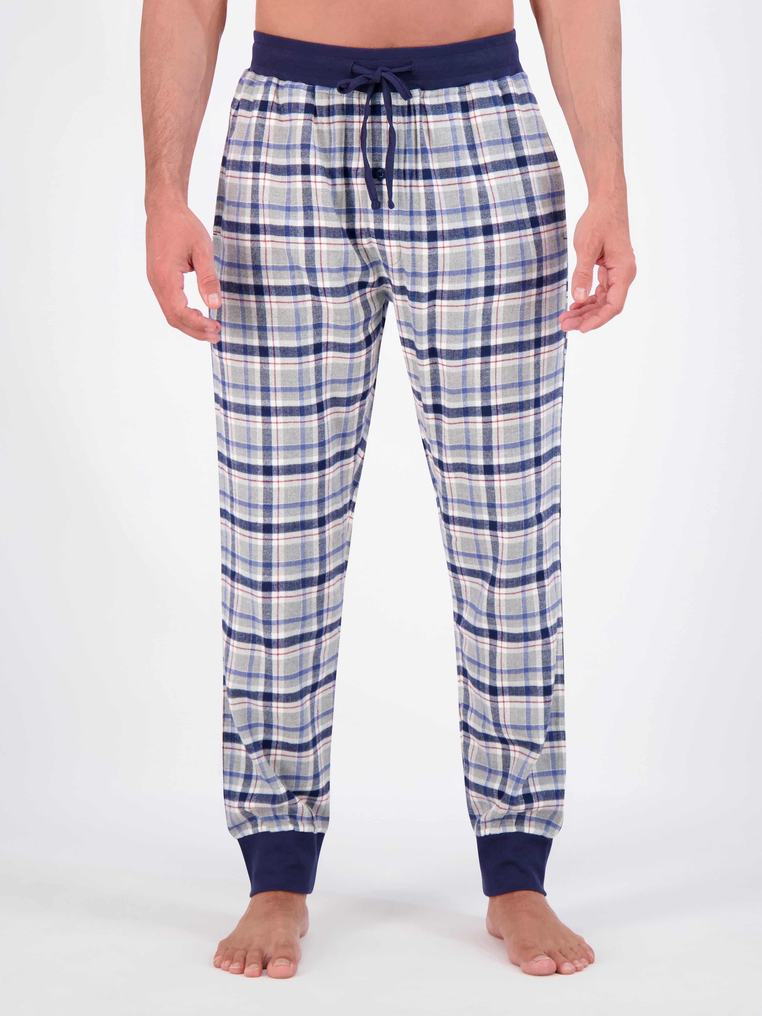 Hanes Originals Men's Soft Flannel Joggers, Sizes S-2XL