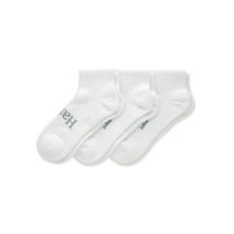 Hanes Originals Men’s SuperSoft Ankle Socks, 3-Pack, Sizes 6-12