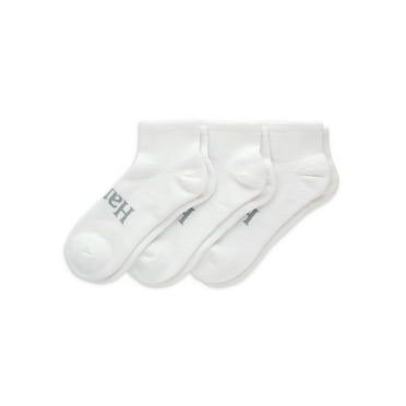 Hanes Originals Men’s SuperSoft Ankle Socks, 6-12, 3-Pairs