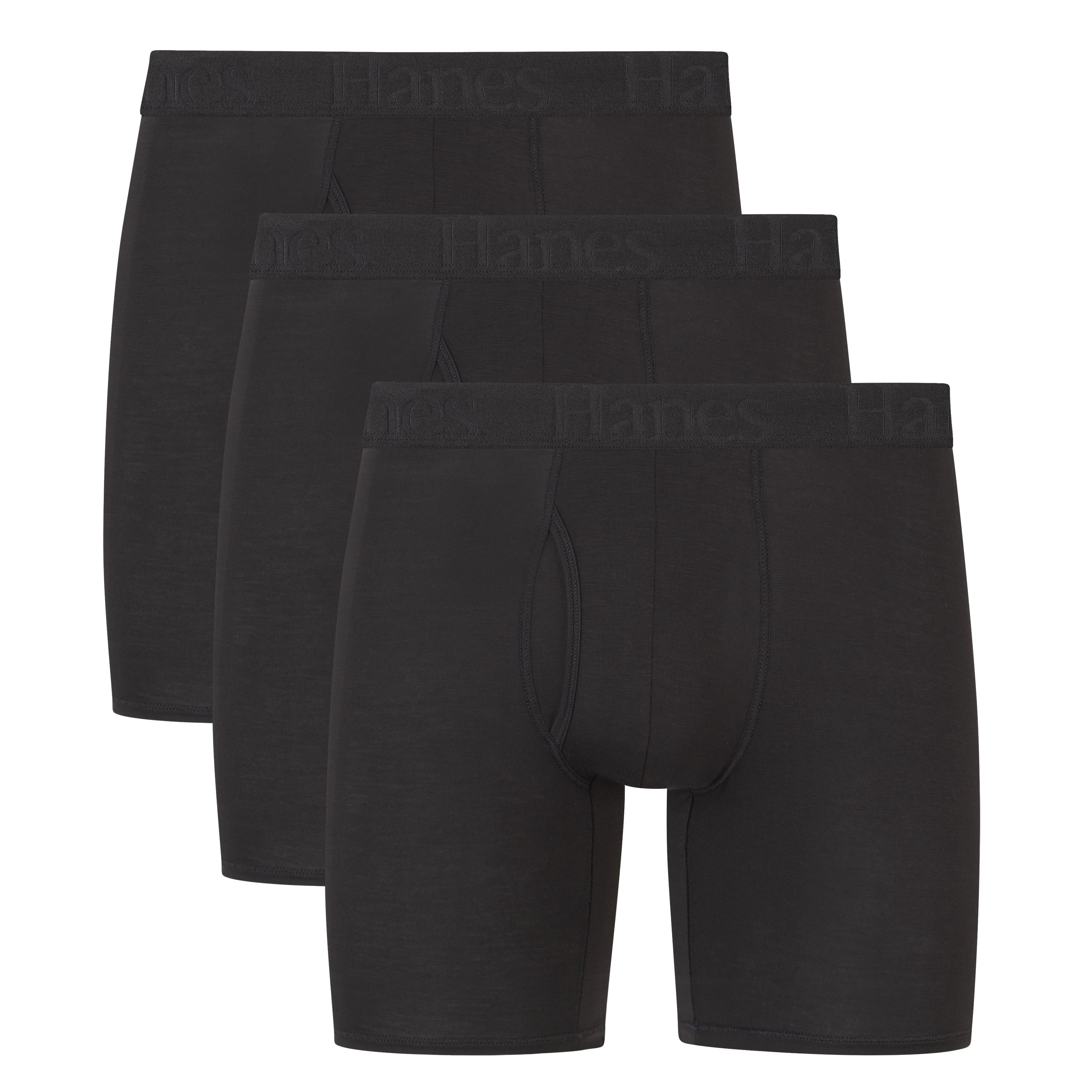 Originals Men's SuperSoft Boxer Brief Underwear, 3-Pack, Sizes S-2XL