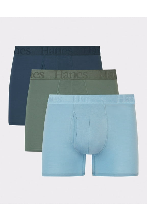 Originals Ultimate Men's SuperSoft Trunk Underwear, Assorted, 3-Pack 2XL