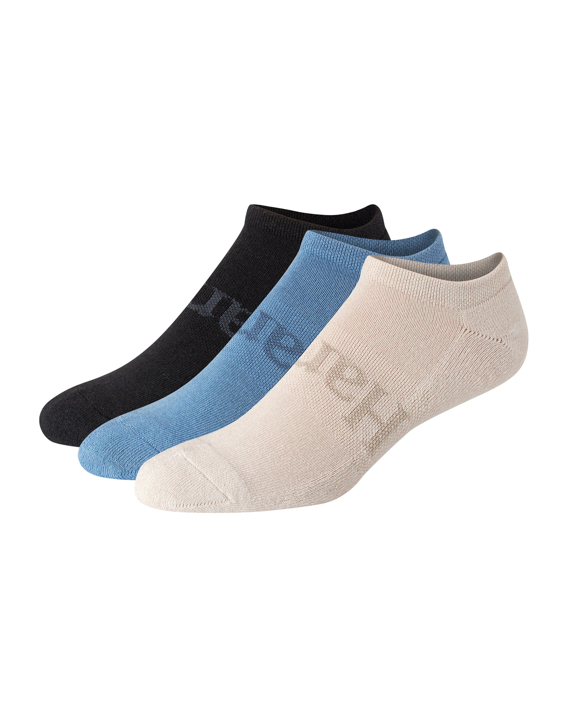 No-Show Socks Pack, 3 Pairs, Originals SuperSoft No-Show Socks for Men, Comfort Stretch