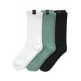 thumbnail image 1 of Crew Socks, 3 Pairs, Originals SuperSoft Slouch Socks for Men, Comfort Stretch, 1 of 6