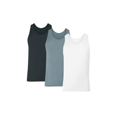 Hanes Originals Men's SuperSoft Tanks, 3-Pack
