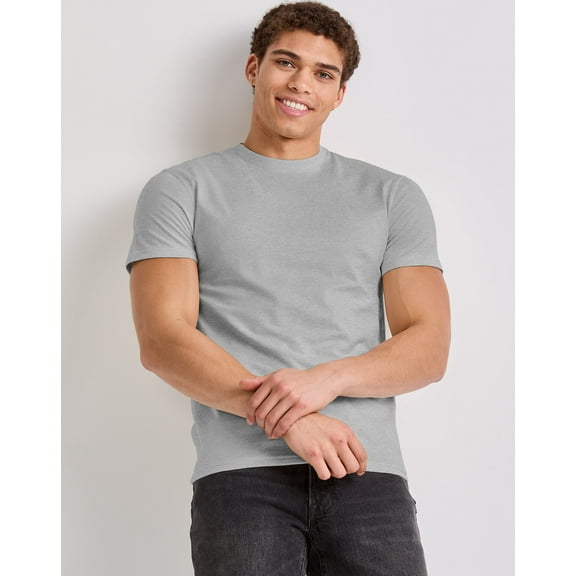 Hanes Originals Men's T-Shirt Short Sleeve Tri-Blend Crewneck Modern Fit