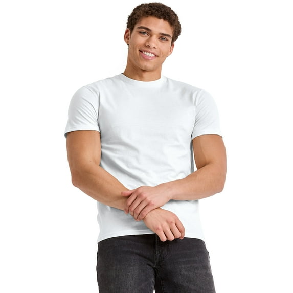 Hanes Originals Men's T-Shirt Short Sleeve Tri-Blend Crewneck Modern Fit