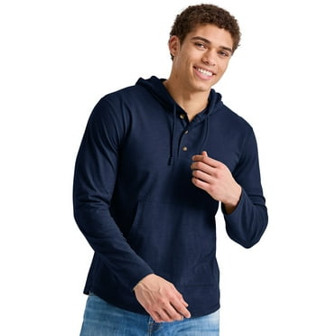 Hanes P180 Adult EcoSmart 50/50 Full-Zip Hooded Sweatshirt - Walmart.com