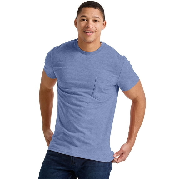 Hanes Originals Men's Tri-Blend Pocket T-Shirt, Sizes S-3XL