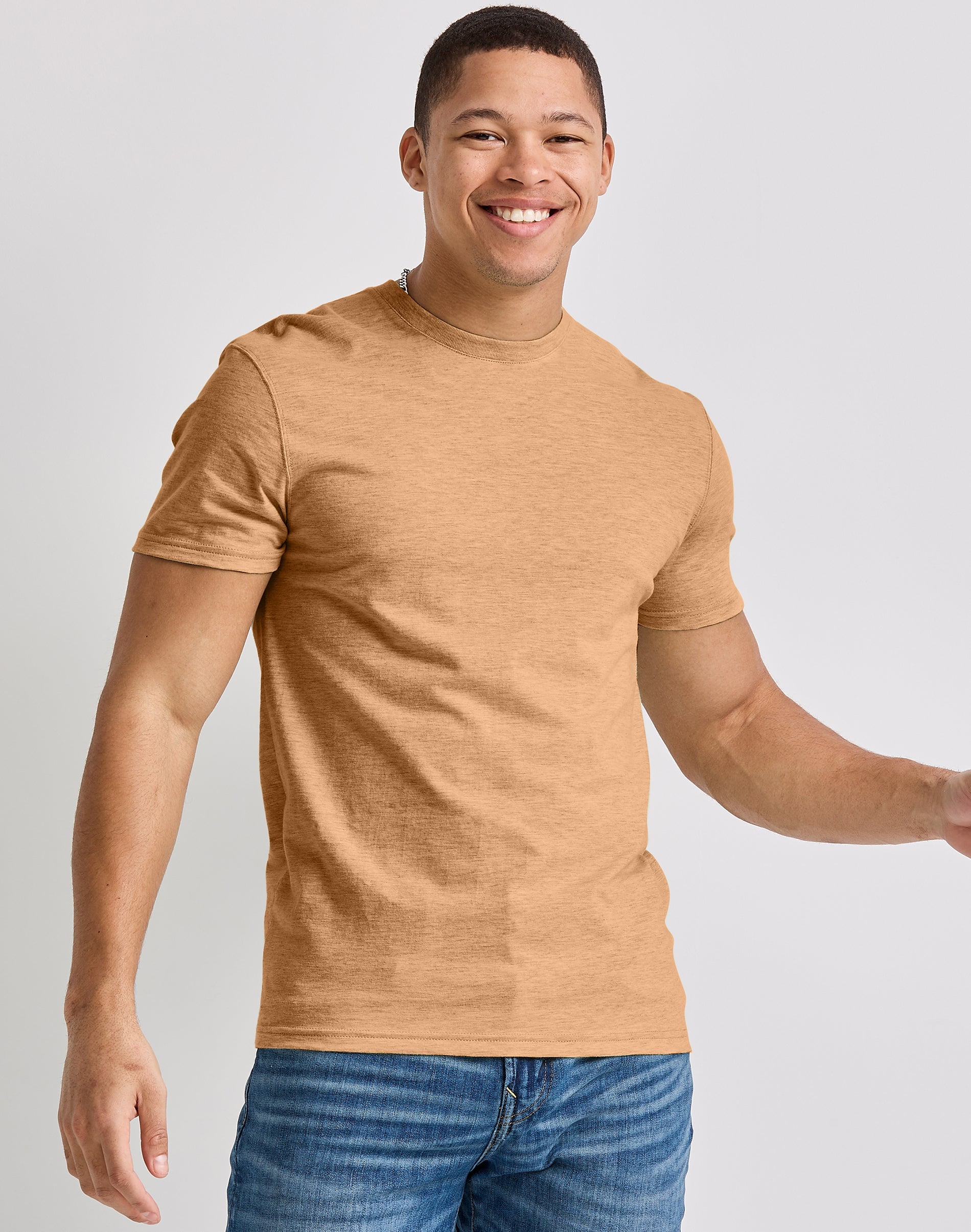 hanes brown shirt