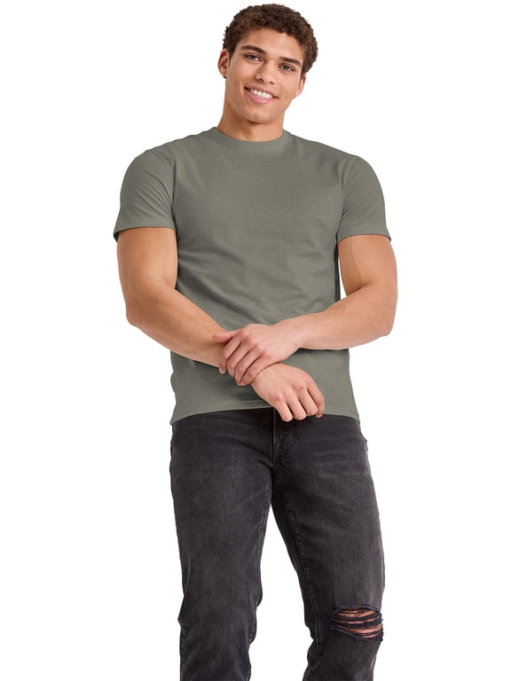 Men's & Big & Tall Men's Triblend Lightweight Crewneck Tee Shirt, Sizes S-4XLT