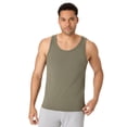 thumbnail image 1 of Hanes Originals Men's Tri-Blend Tank Top Fatigue Green L, 1 of 5