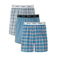 thumbnail image 1 of Hanes Originals Men's Moisture Wicking Boxer Shorts, 3-Pack, 1 of 10