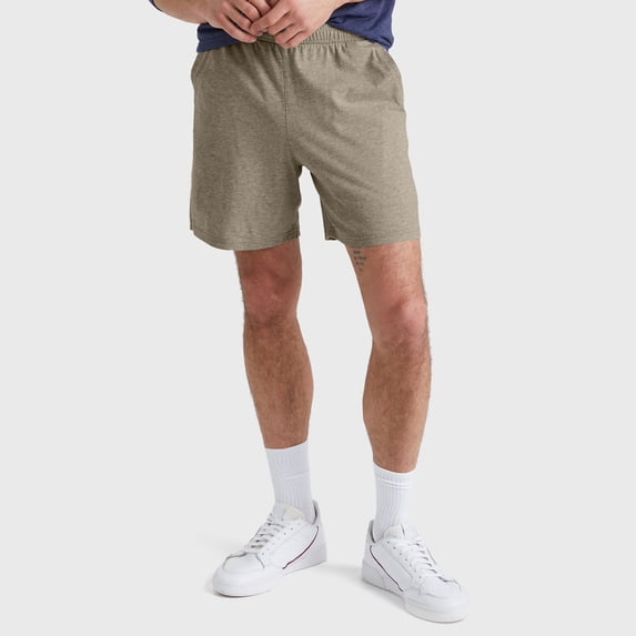 Hanes Originals Shorts Men's Gym Workout Pockets Cool Comfortable Cotton 7 Inseam