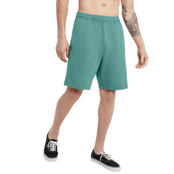 Hanes Originals Mens Garment Dyed 8" Sweat Shorts