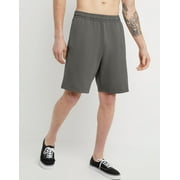 Hanes Sweat Shorts Men's Garment Dyed Midweight Elastic Waist Drawcord 8 inseam