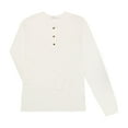 thumbnail image 1 of Hanes Originals Mens Ringspun Cotton Three Button Long Sleeve Henley Shirt, Sizes S-3XL, 1 of 4