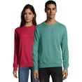 thumbnail image 1 of Hanes Originals Sweatshirt Unisex Garment Dyed Crewneck Long Sleeve, 1 of 4