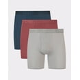 thumbnail image 1 of Hanes Originals Ultimate Men's SuperSoft Boxer Brief Underwear, Assorted, 3-Pack L, 1 of 9