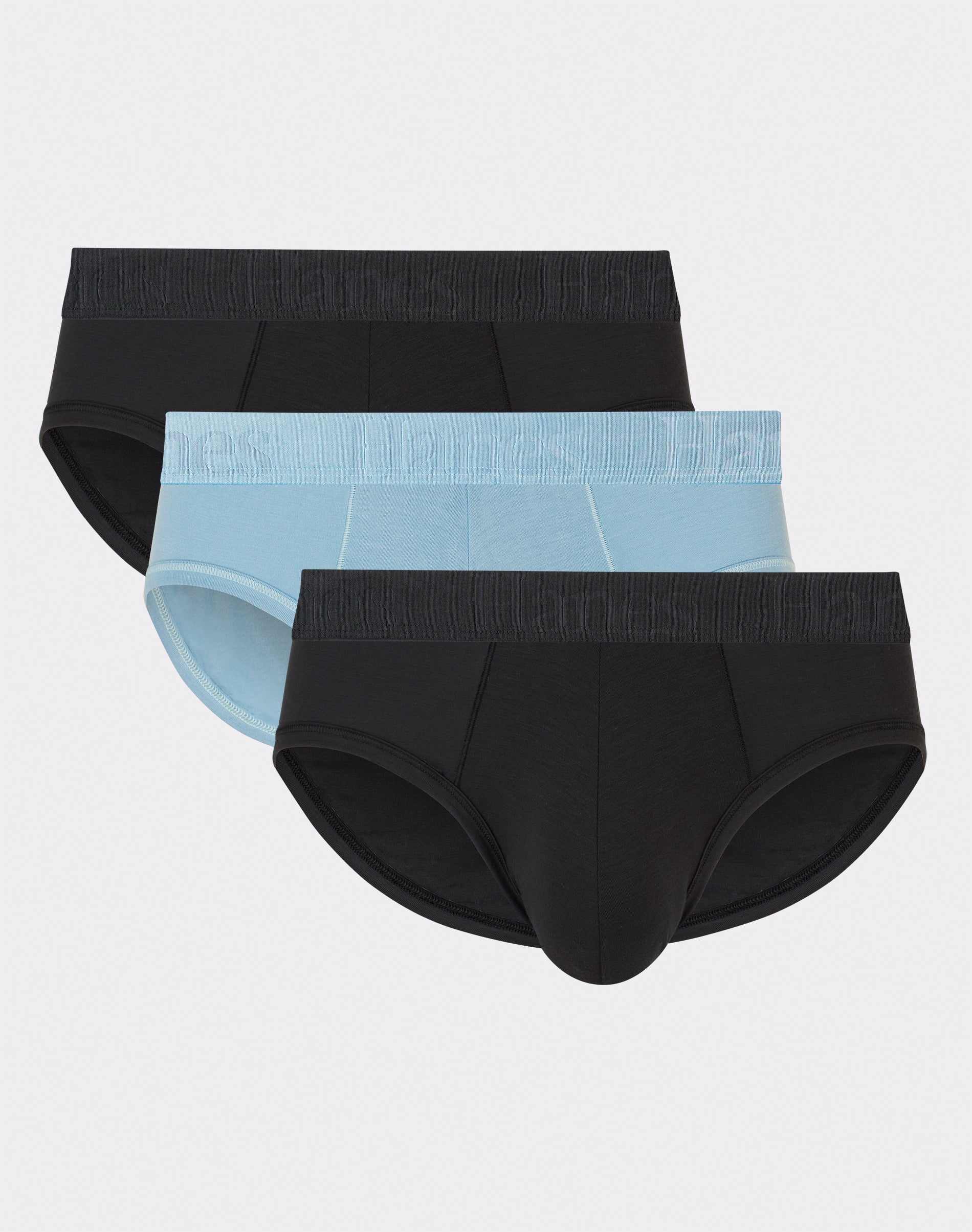 Hanes Originals Ultimate Men's SuperSoft Brief Underwear, 3-Pack ...