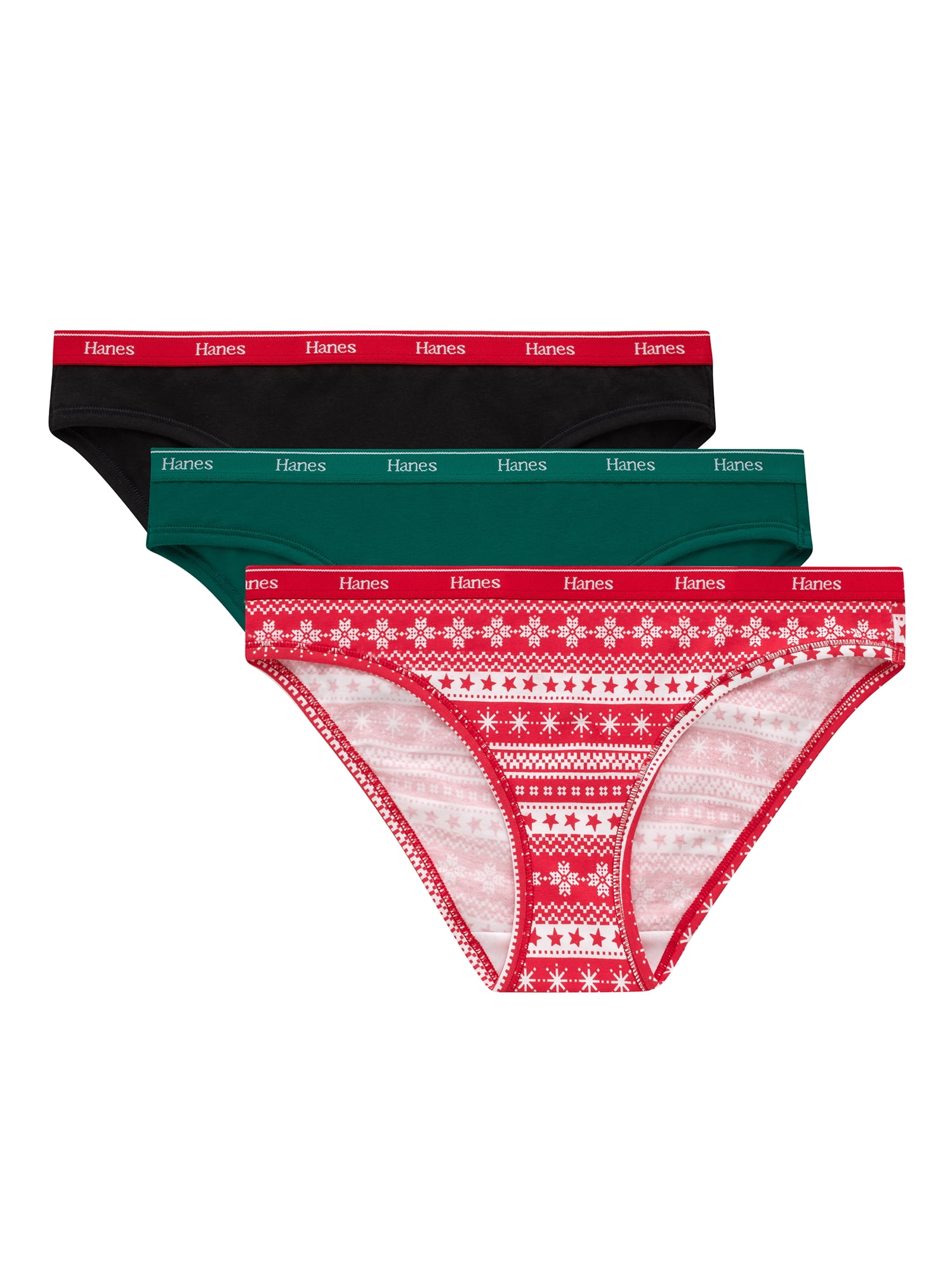 Hanes Originals Women's Bikini Underwear, Breathable Cotton