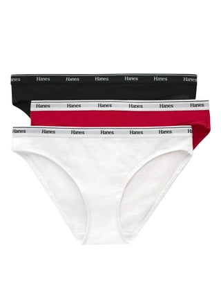 Hanes® Women's Panties BIKINIS 3-Pack 42SBAS seamless NO PANTY LINES  NEW
