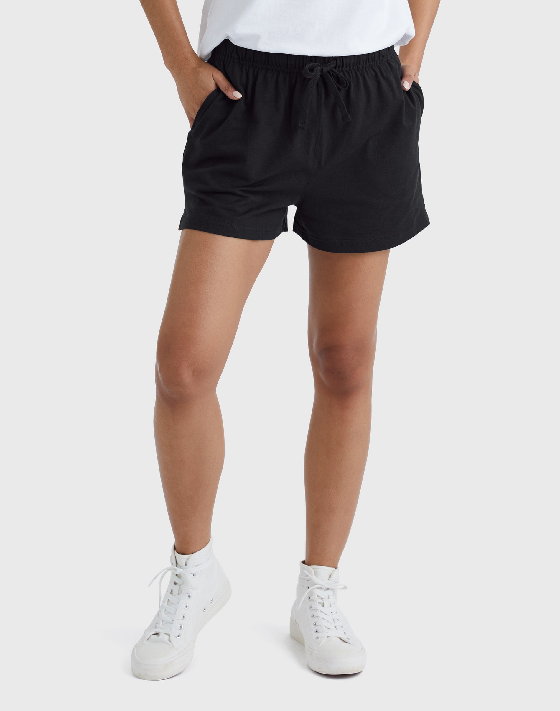 Wilkes Casual Jersey Shorts Shorts Female