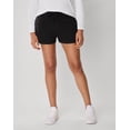 thumbnail image 1 of Hanes Originals Women's Cotton Jersey Shorts, 2.5" Black XS, 1 of 5